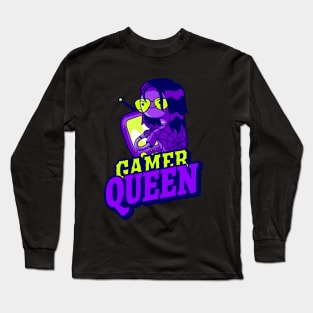 Gamer Queen Long Sleeve T-Shirt